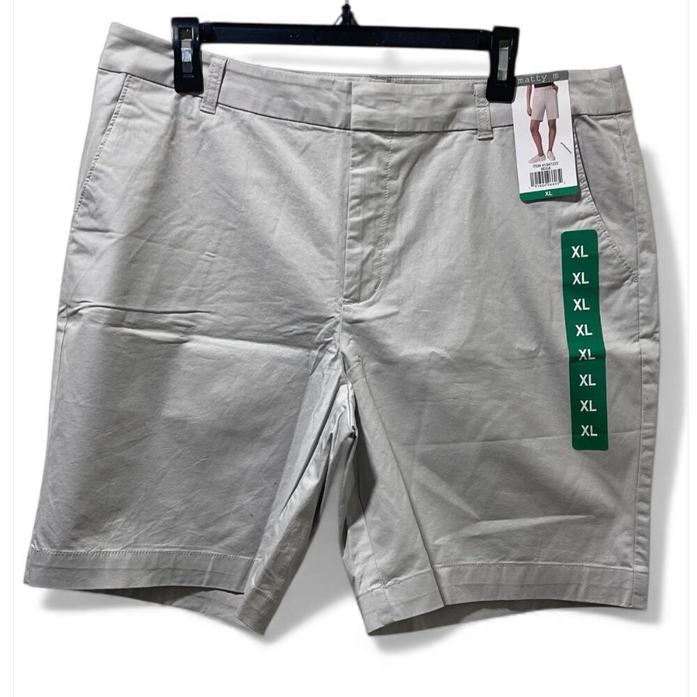 Matty M NWT Women’s Bermuda Shorts - Stretch Casual Knee Length Shorts, XL